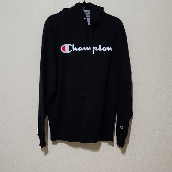 Champion Other - Champion Men's Black Hoodie Sweater